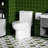 1.1/1.60 GPF Dualflush One Piece Toilet,Button On The Tank Top, Watersaving Elongated Comfort Height Floor Mounted, Soft Closing Seat,1000 Gram Map Flushing Score Toilet, Gloss White GW003