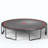 trampoline Pumpkin- frame height 90cm