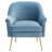 Zahir Velvet Armchair-1221972460