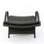 Fauteuil en osier avec accoudoirs Salem