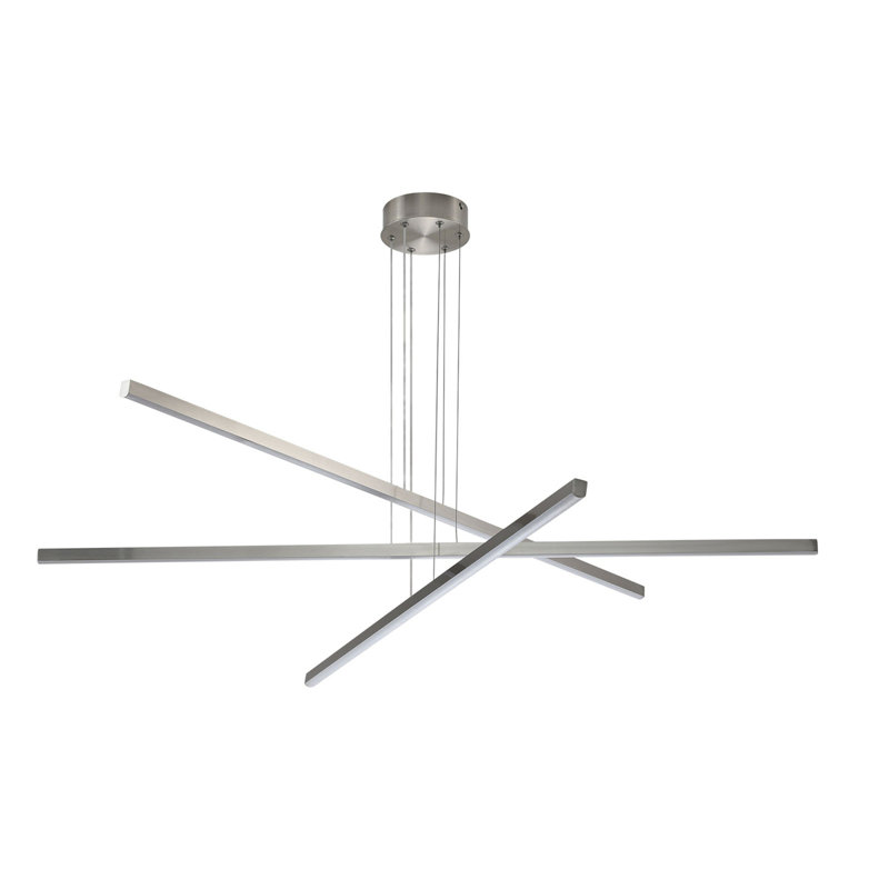 1 - Light LED Chandelier, Plug-in