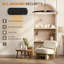 HOMCOM 1000 Watt 6824 BTU Electric Wall Mounted Space Heater with Adjustable Thermostat