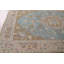 Tapis bleu sur-teint traditionnel 6 x 9