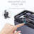 Home Cleaning Tool Kit With Carrying Case For General Household Maintenance