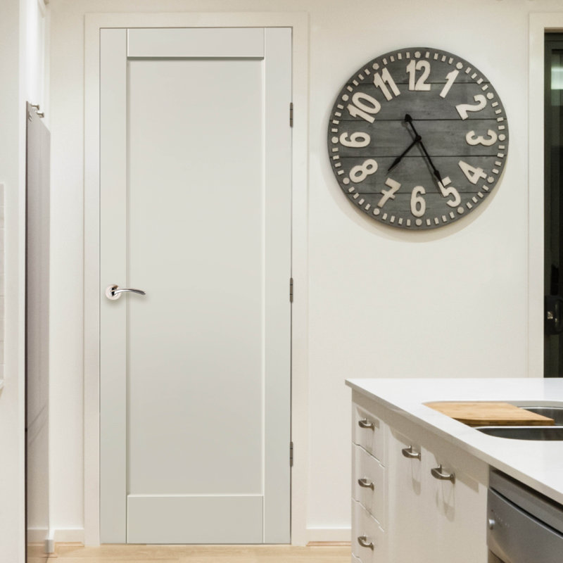Antigua Fire Door Primed, 198.1cm H x 76.2cm W x 4.4cm D