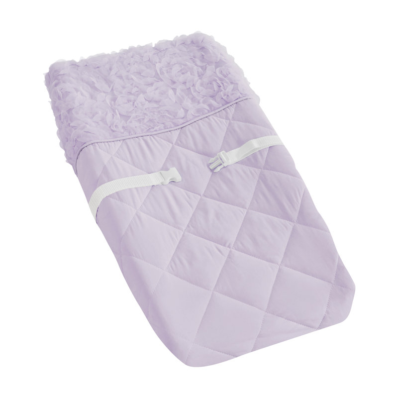Floral Rose Changing Pad Cover