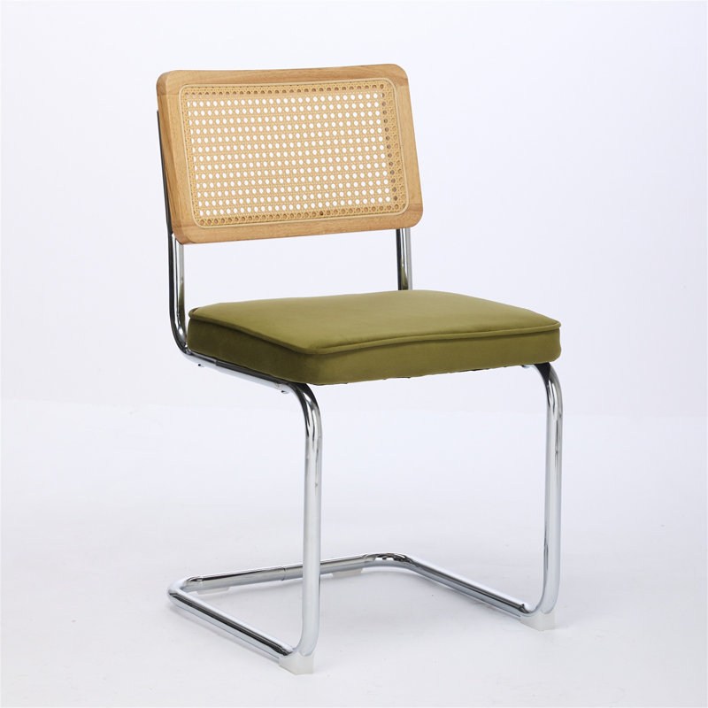 Ensemble de 2 chaises de salle à manger de style Mid-Century moderne