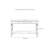 Retro Multifunctional Console Table With 2 Drawers-107430585