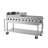 72 in. Commercial Outdoor Propane Gas Grill with 36 in. Griddle in Stainless-Steel, ETL Listed (CGKIT7-G36)
