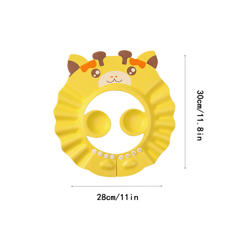 Capuchon de douche pour bébé, Yellow