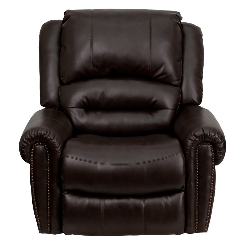 Faux Leather Recliner