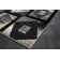 Tapis abstrait blanc / gris anthracite Tyka