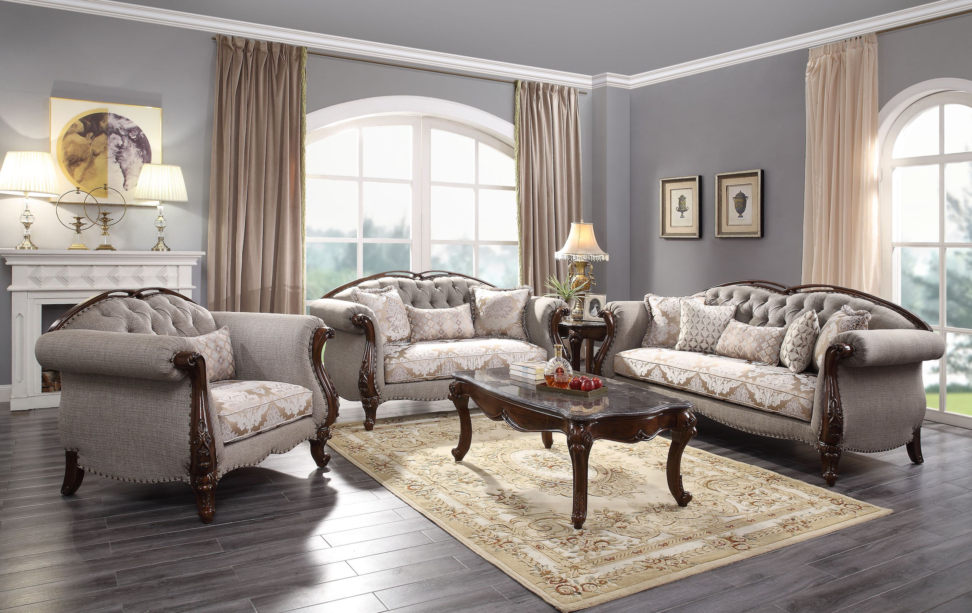 Infini Furnishings 3 Piece Living Room Set Wayfair