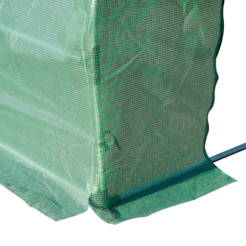 Analeigha 6 x 3 x 2m Polytunnel Greenhouse Replacement Cover ONLY, 200cm H x 300cm W x 600cm D