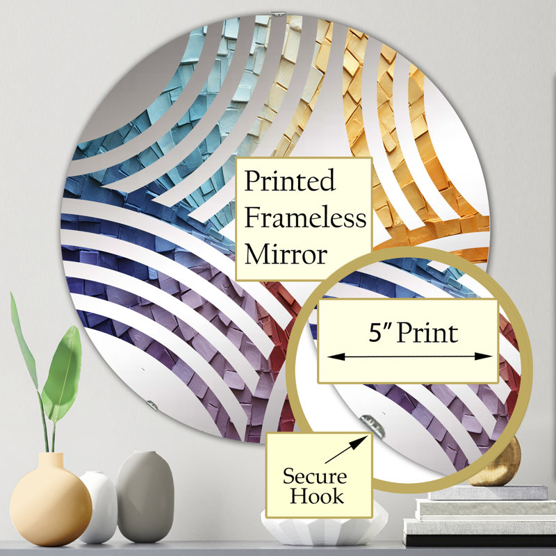 Circle Mirror, 23.6" x 23.6"