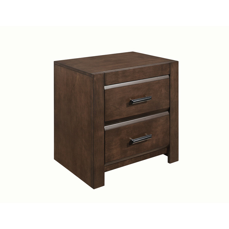 McCarver 23.5"W Espresso Nightstand 