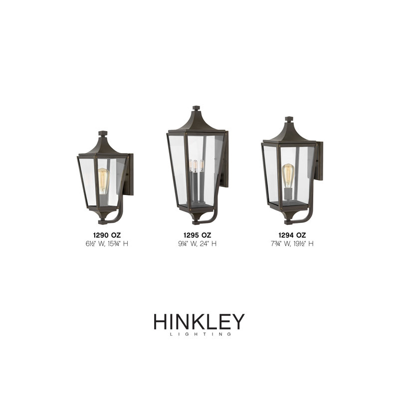 Jaymes Outdoor Wall Lantern, 15.75'' H X 6.5'' W X 8'' D