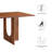 Modway Rivian Rectangular 70" Wood Dining Table-95616666