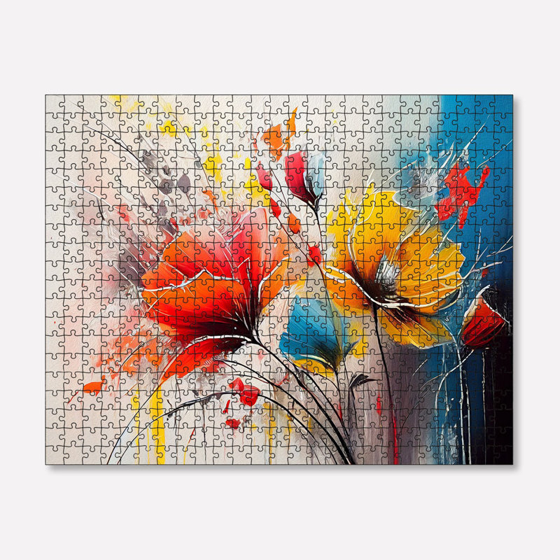 1000-Piece Jigsaw Puzzle, 26.8 x 18.9 inches | High-Quality 100% Cardboard, Vibrant Design | Perfect for Family Fun, Stress Relief & Educational Play | Gift for Adults & Kids | Box Size: 13.2 x 9.1 x 2.0 inches