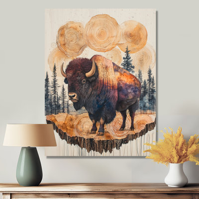 Marison - bison, art en métal