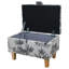 50.8cm Wide Rectangle Animal Print Footstool Ottoman with Storage
