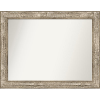 Jannice Solid Wood Wall Mirror
