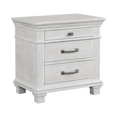 Nightstand, Weathered Gray