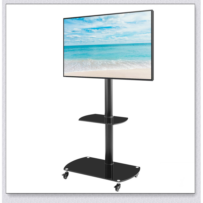 Metal; Glass TV Stand