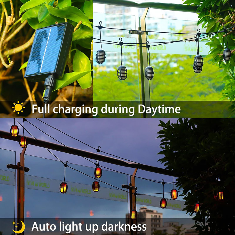 Jamire 12 Light Solar String Lights