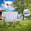 Chaise double d'extérieur pliable-124365787