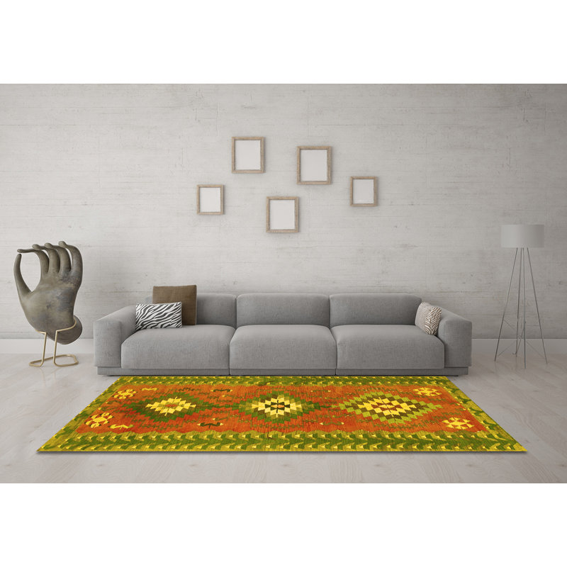 Performance Southwestern Indoor Rug, Square 7'