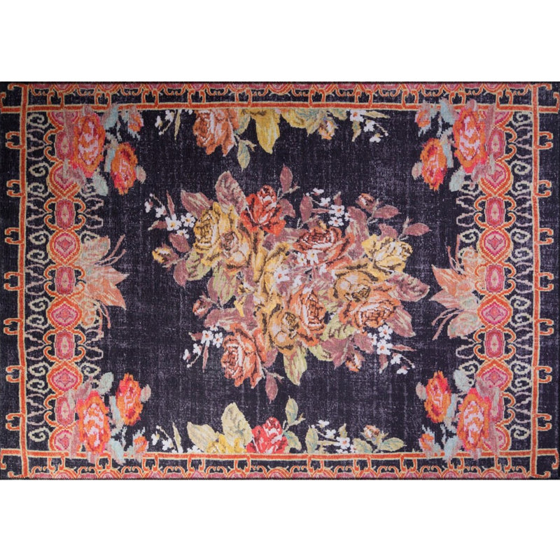Premium 100% Polyester Area Rug, 6.9 x 10.2 ft | 1850 g/m², 0.2 in Pile Height | Recycled Poly Cotton Underside | Machine Washable at 30°C | Soft, Durable, Eco-Friendly Design for Modern Living Spaces