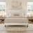 Tufted Upholstered Platform Bed-114795722