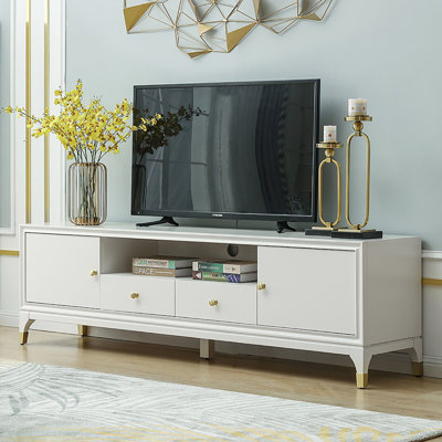 Meuble télé léger et luxueux de style américain