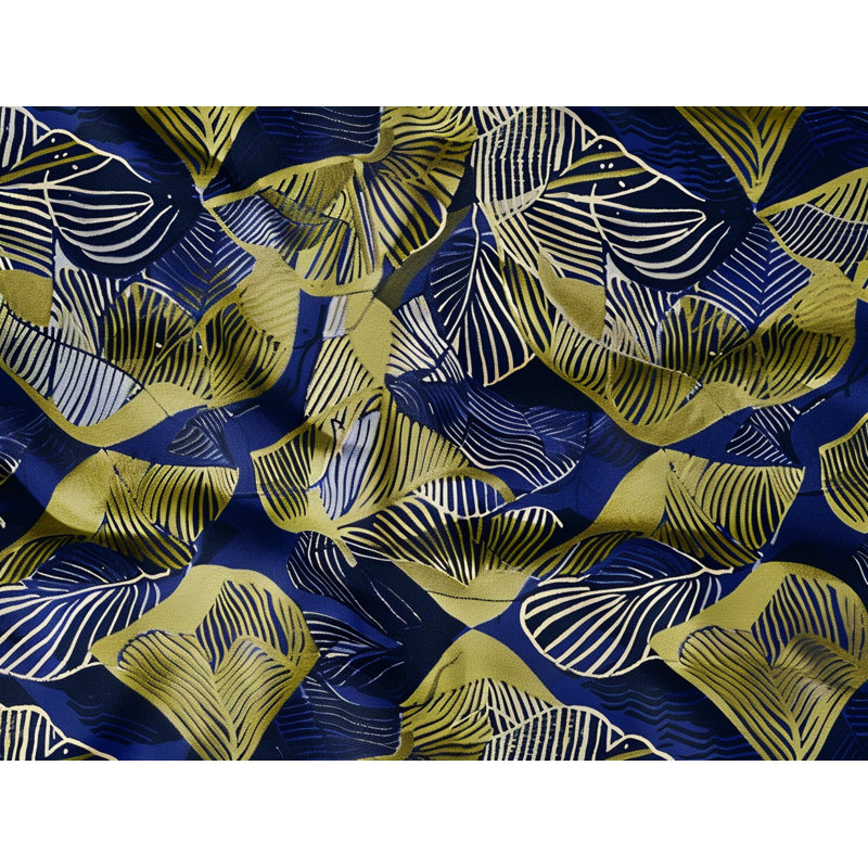 Foliage Illustration Cool Microfiber Duvet Cover, King Duvet Cover