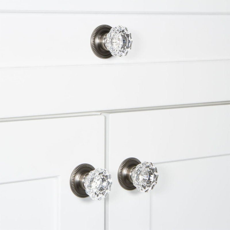Versailles Cabinet Knob, Antique Pewter