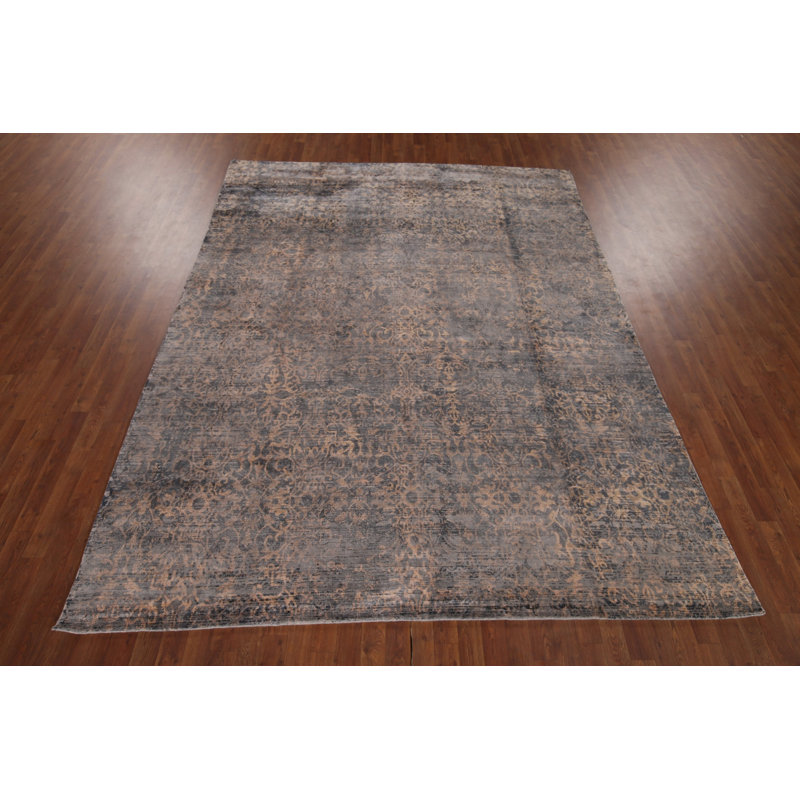 Tapis multicolore unique de 10 pi 1 po x 7 pi 11 po