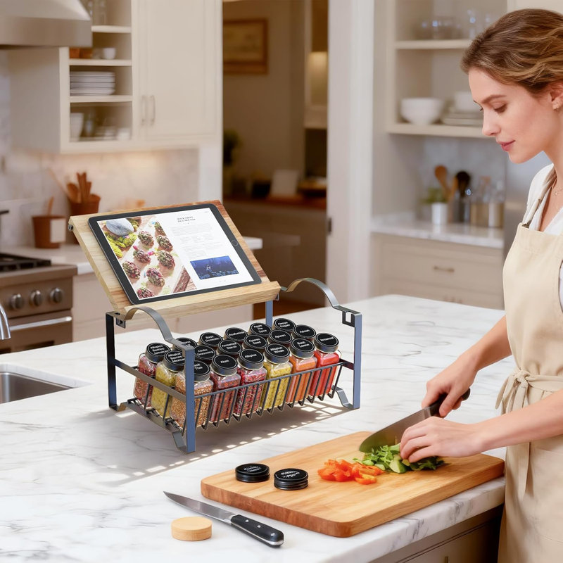 Three Layer Spice Rack Storage Container