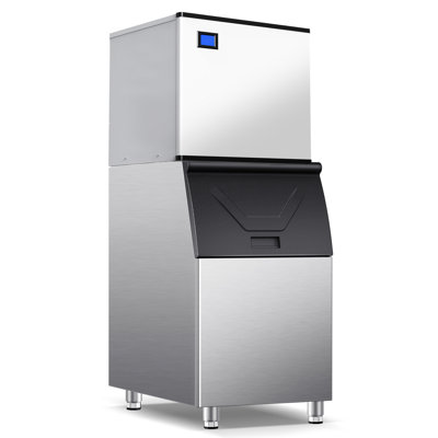 Commercial Ice Maker Machine, 800lbs/24h Ice Making Machine With 500lbs Large Storage Bin, Auto Self-cleaning Ice Maker Machine With Touchscreen For B | Fridge.com