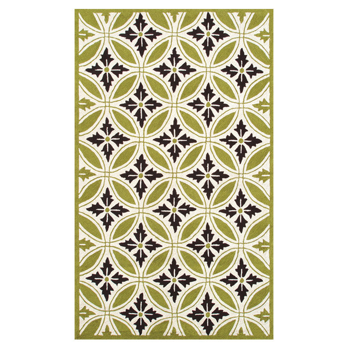 Geometric Indoor Rug, Rectangle 8' x 10'