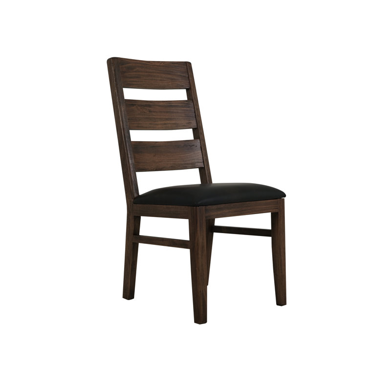 Siège rembourré, chaise en bois