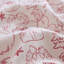 Ensemble de draps 3 pièces avec imprimé 100% pigments de coton, Doodles des Fêtes