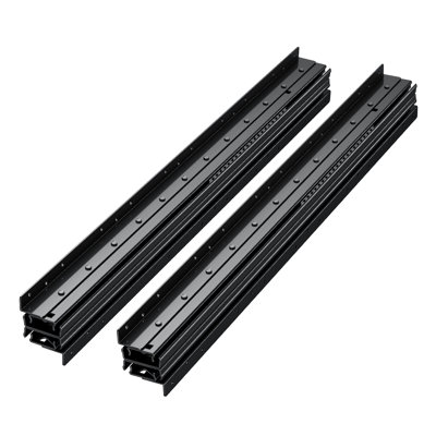 Undermount Drawer Slides 40 inch Under Stair Cabinet Rails 260 LB Load