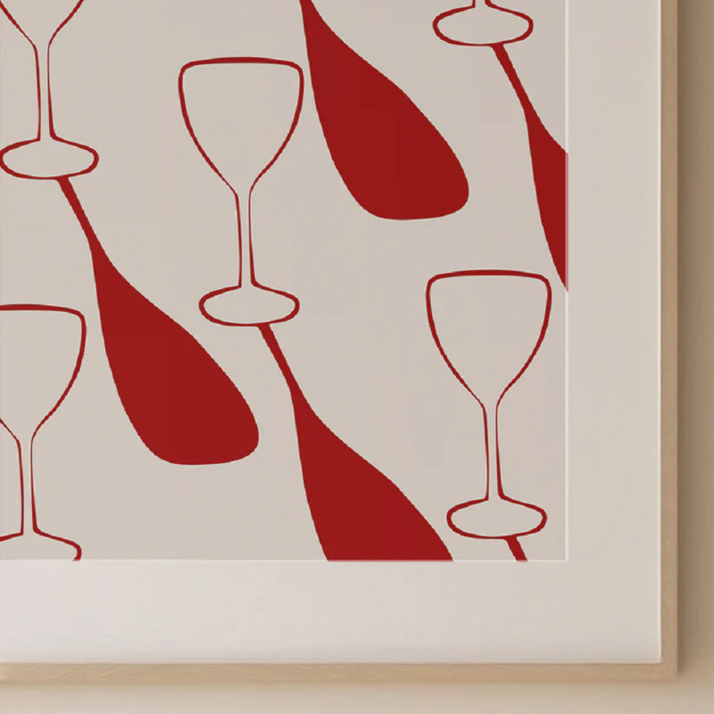 Liquid Therapy Redprint, 30cm H x 21cm W