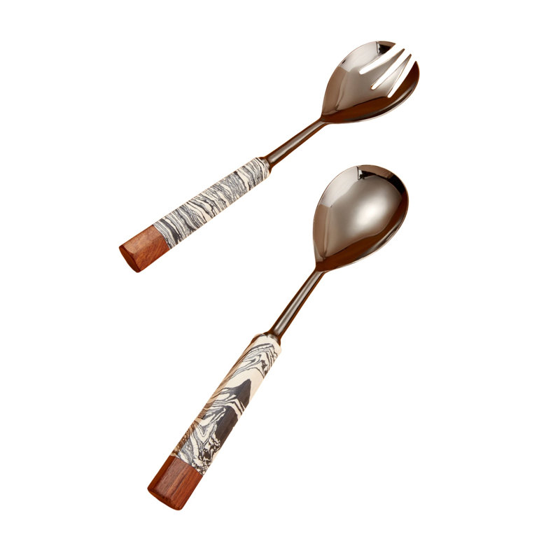 Zebra Serving Set