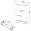 Armoire de rangement à chaussures à 3 niveaux Kyla-1870387413