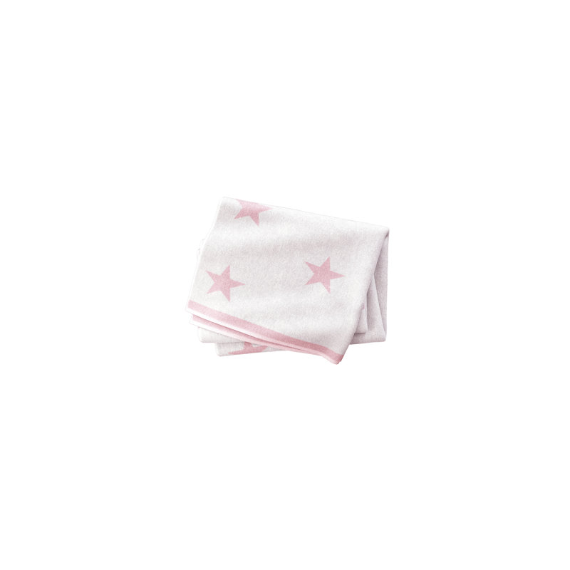 Star Bath Sheet Single, Pink