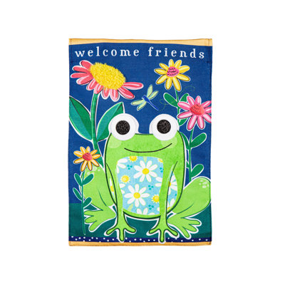 Baylis Double Sided 18'' H x 12.5'' W Polyester Animal Garden Flag