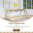 Twin Size Daybed With Two Storage Drawers, Storage Cabinets And USB Ports-1228388509