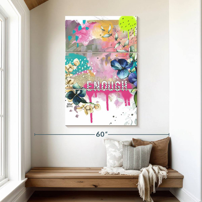 Tergel Abstract Enough, 50" H x 32" W
